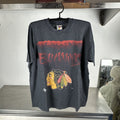Vintage 90s Chicago Blackhawks Hockey Nhl Graphic Xl T Shirt Hoodie, Sweatshirt | FlexRushtees.com