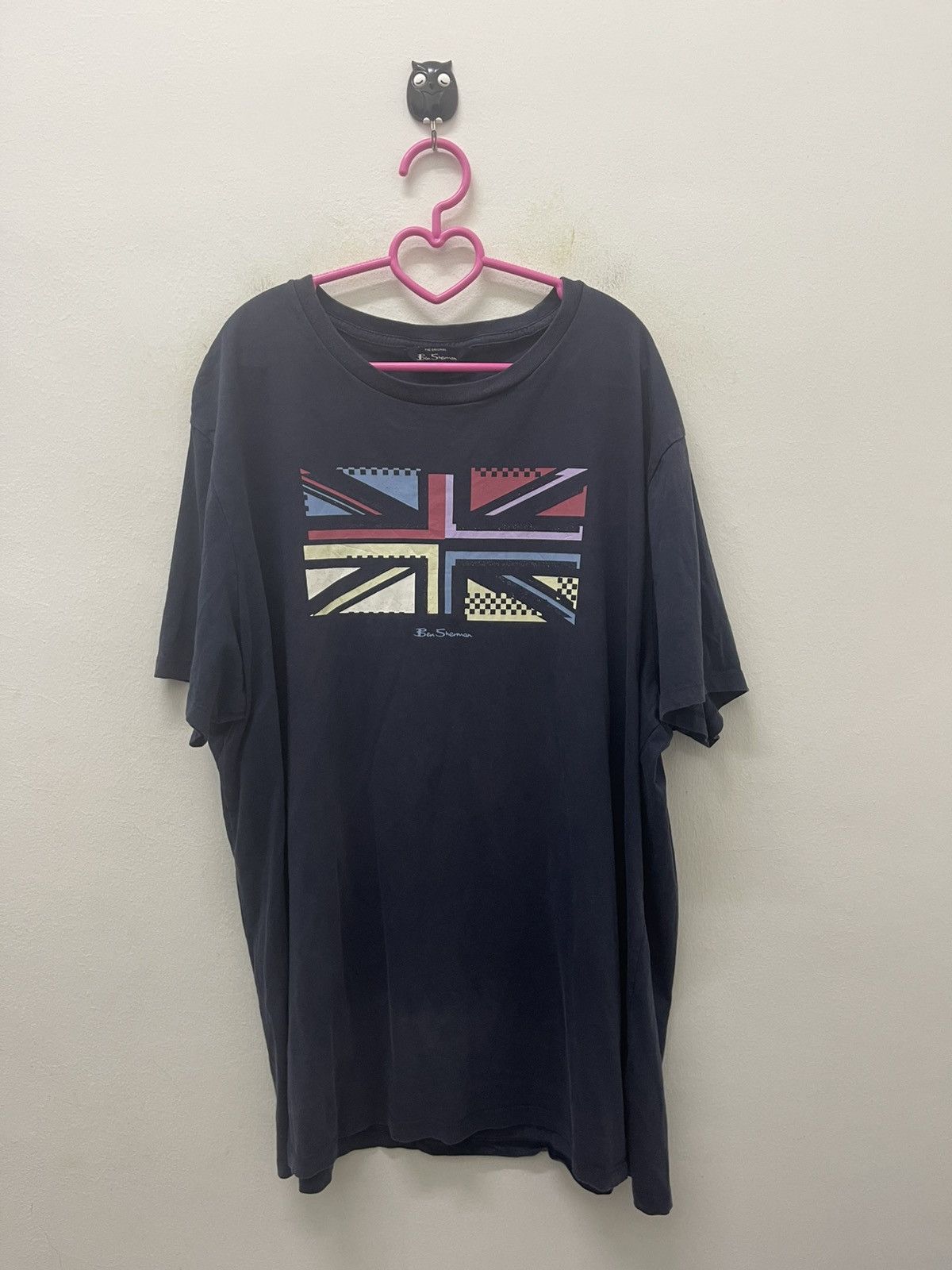 Sherman Rare Ben Sherman Uk Flag Tee Hoodie, Sweatshirt | FlexRushtees.com