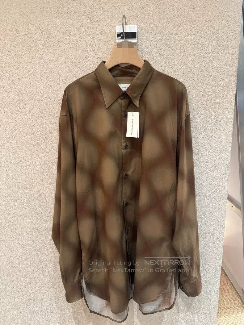 Van Noten Dries Van Noten Loose Long Sleeved Shirts For Spring And S