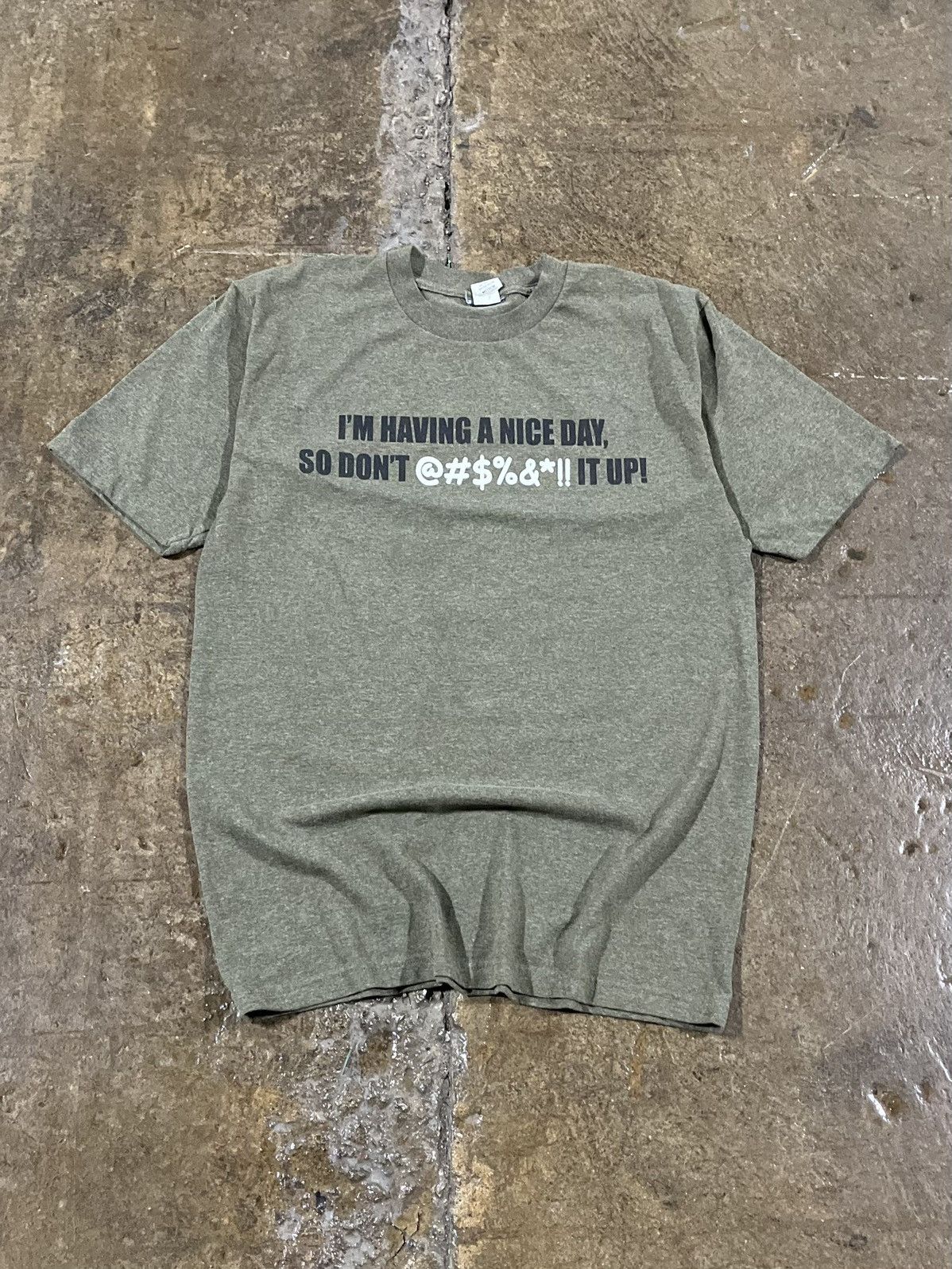 Crazy Vintage Y2k I M Having A Nice Day Vulgar Humor Tee Hoodie, Sweatshirt | FlexRushtees.com