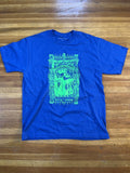 Awesome Fucking Awesome Blue Graphic Tee Large Hoodie, Sweatshirt | FlexRushtees.com