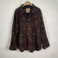 Japanese Brand Vtg Indigenous Collection Tsunami Navajo Oversized Shirt