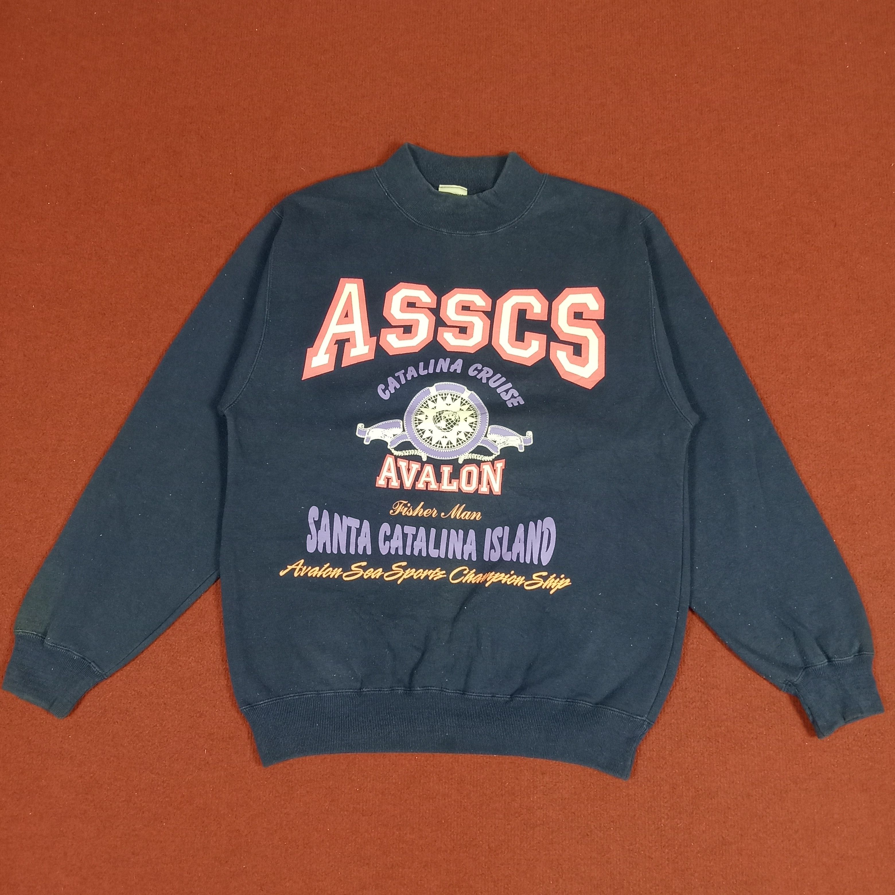 Vintage Asscs Santa Catalina Island Winter Wear Style Sweatshirt T-Shirts, Hoodie | FlexRushtees.com