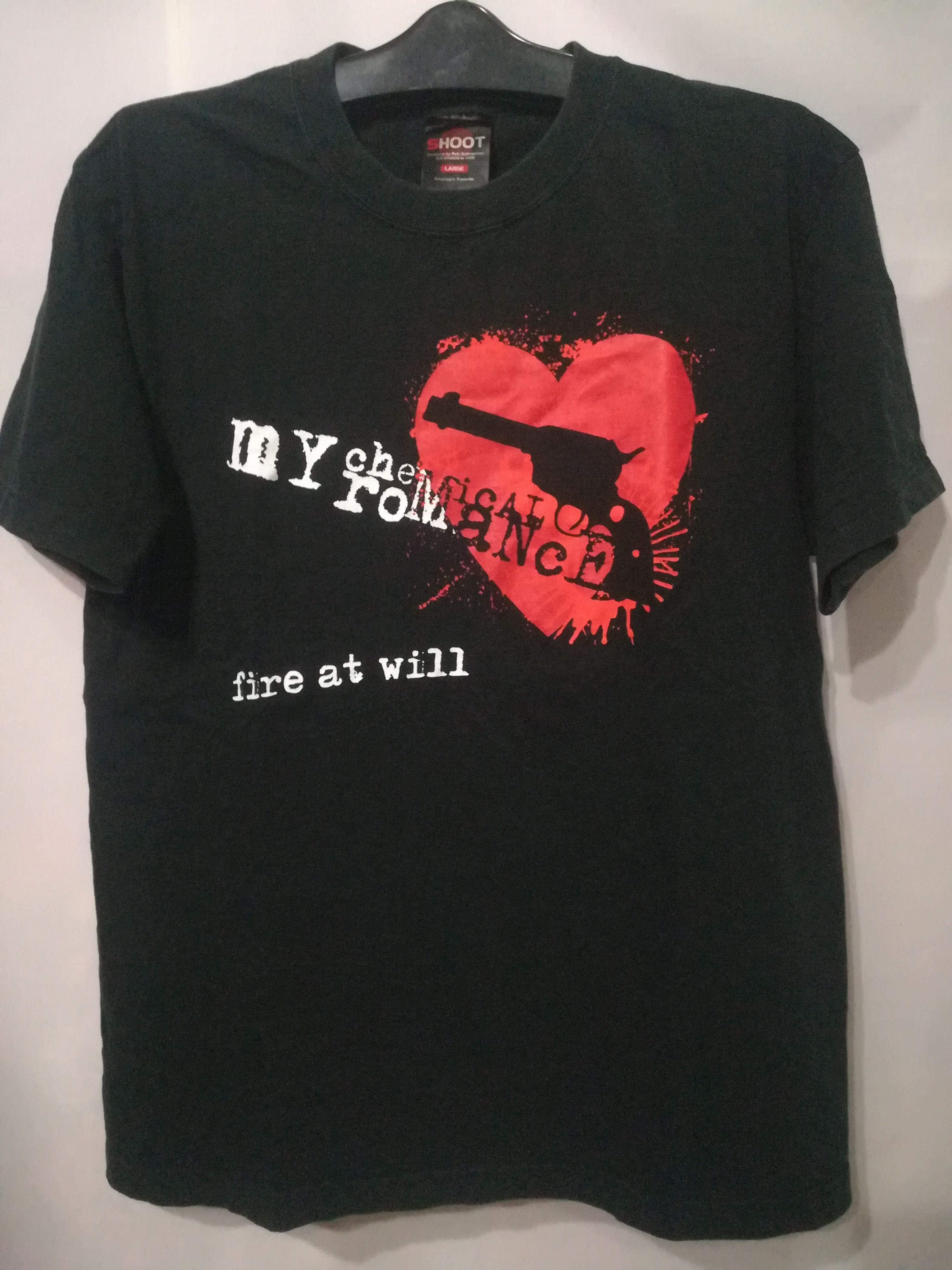 Vintage My Chemical Romance Fire At Will Tshirt Hoodie, Sweatshirt | FlexRushtees.com