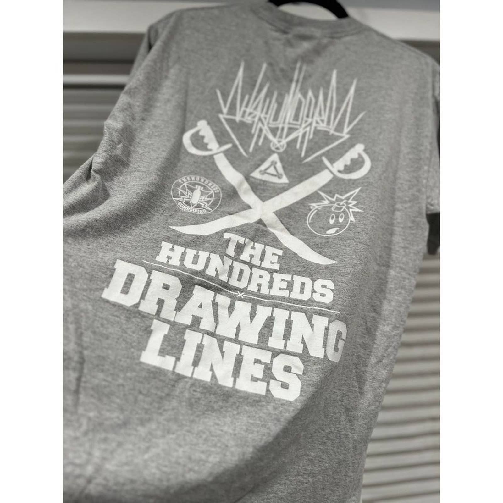 Hundreds The Hundreds Drawing Lines Vintage Tee Medium Hoodie, Sweatshirt | FlexRushtees.com