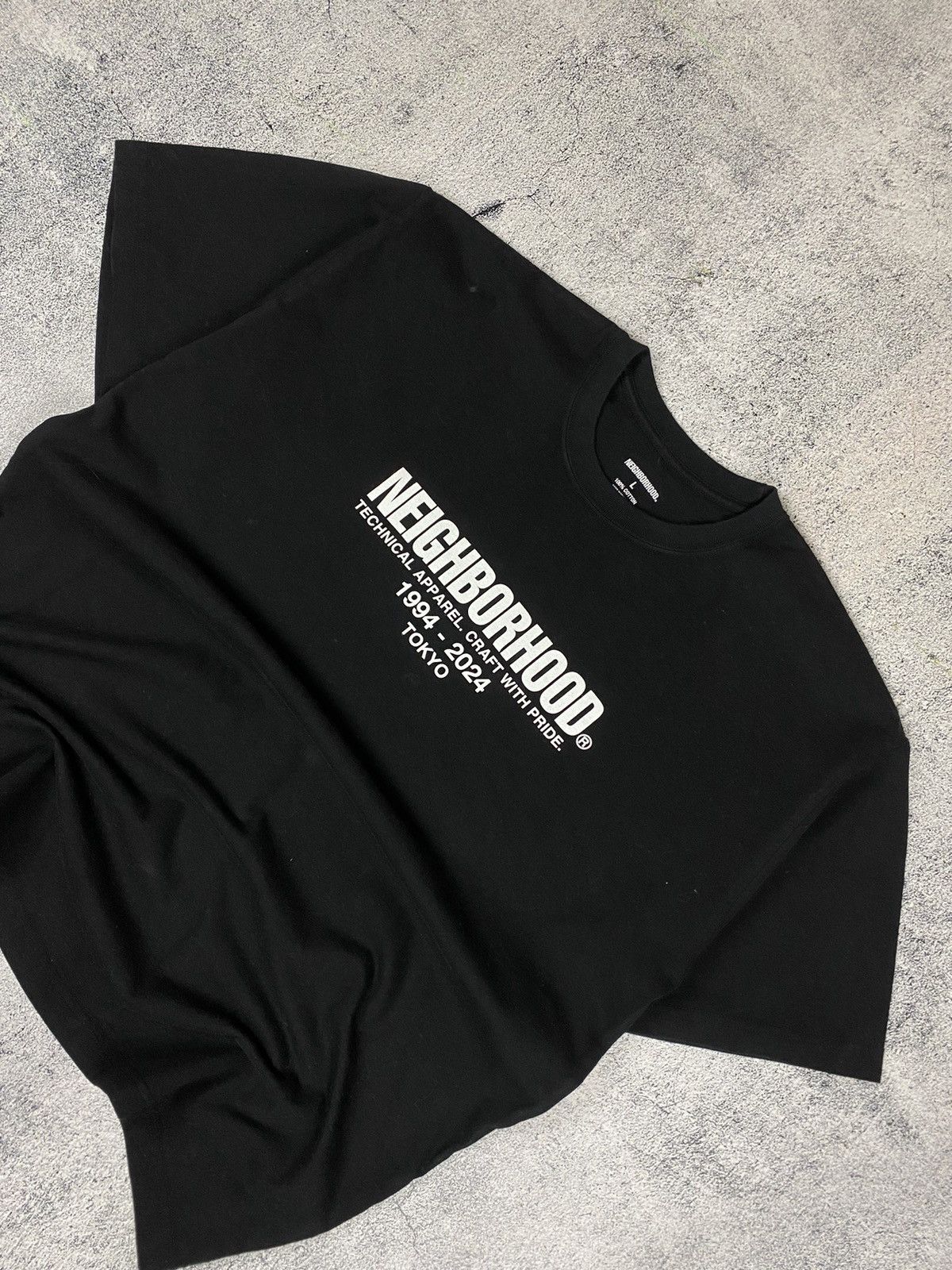 Neighborhood Rare Big Logo Neighbourhood Tokyo Tee Hoodie, Sweatshirt | FlexRushtees.com