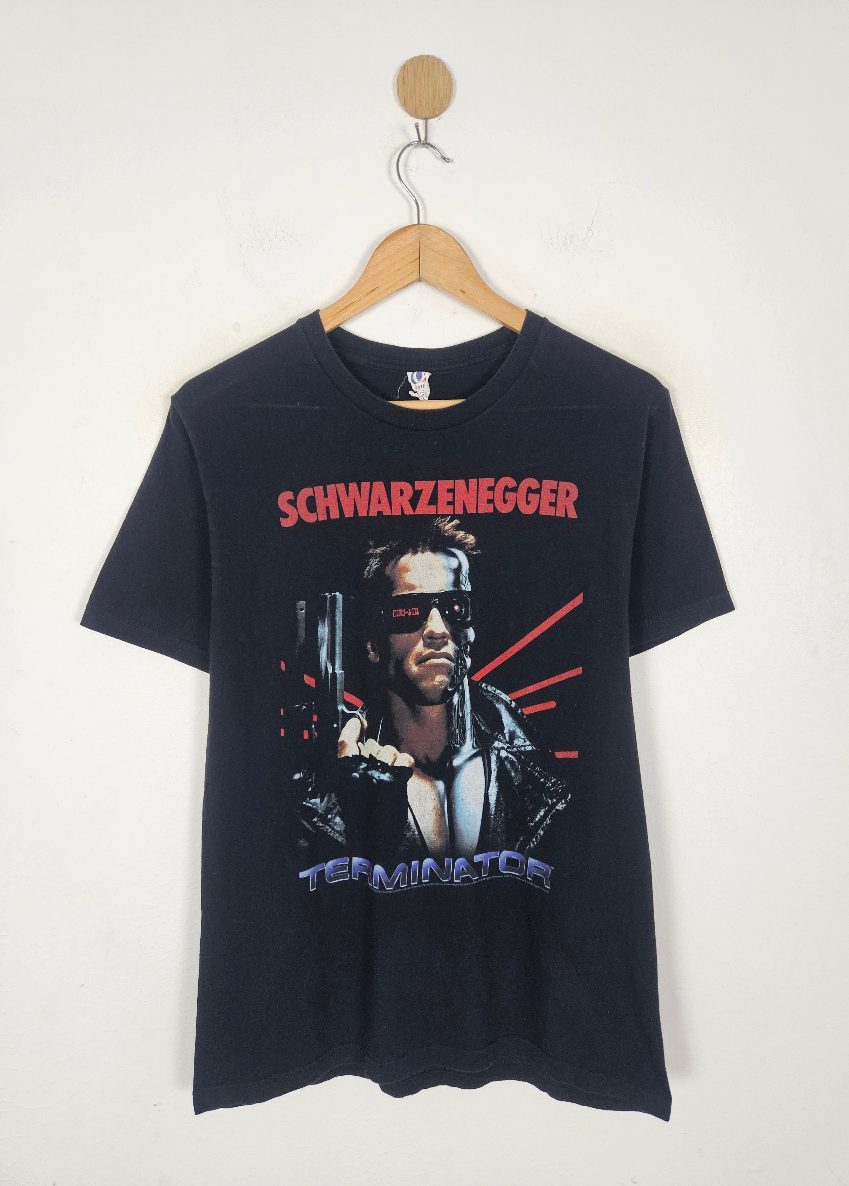 Vintage Terminator Arnold Schwarzenegger Cult Movie Shirt Y2k