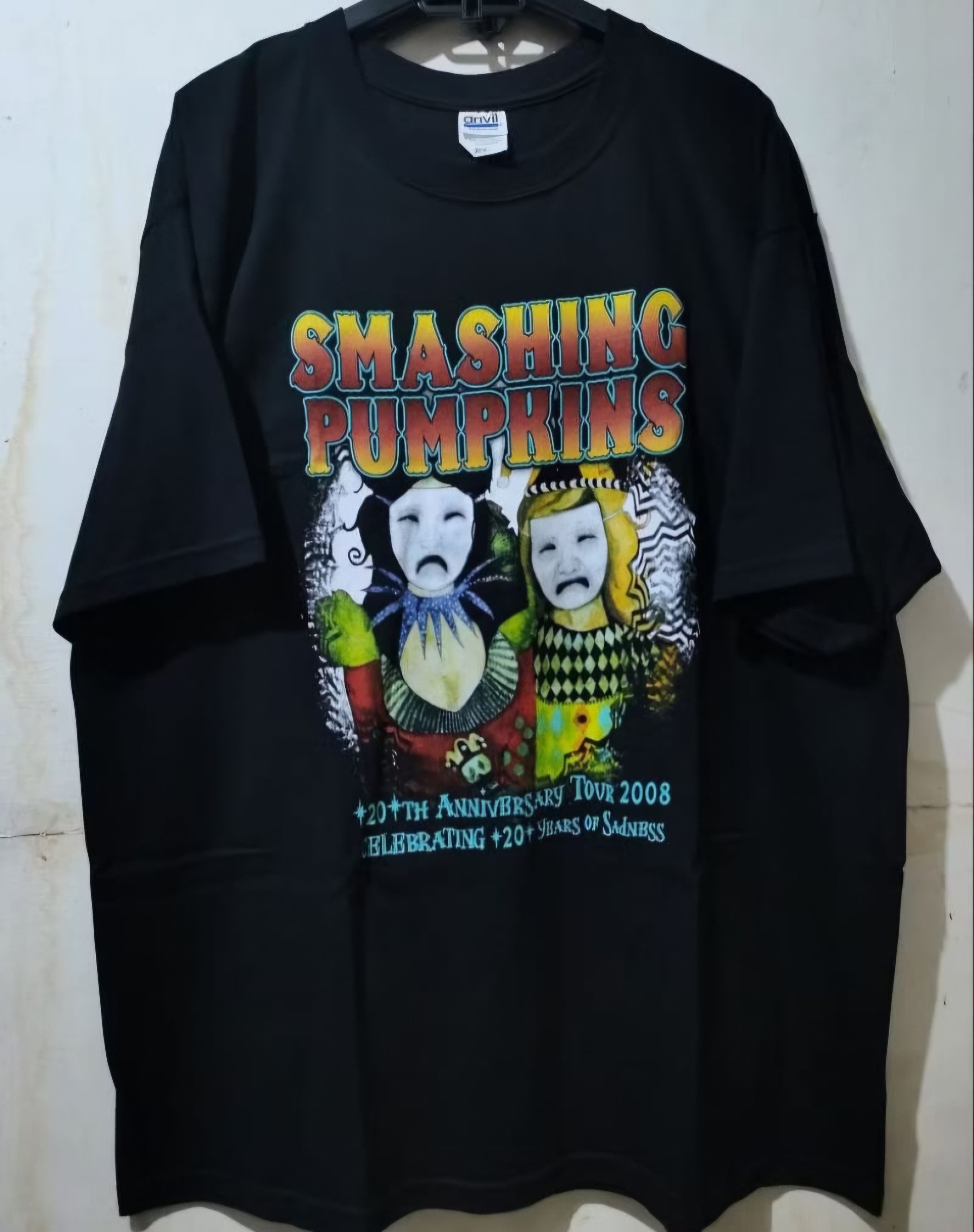 Vintage Smashing Pumkins 20th Anniversary Tour T-Shirts, Hoodie, Sweatshirt | FlexRushtees.com