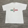 Vintage Fruit Of The Loom Portugal White T Shirt