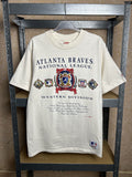 Mlb Vintage 1991 Atlanta Braves Mlb Nutmeg Playoffs T Shirt Hoodie, Sweatshirt | FlexRushtees.com
