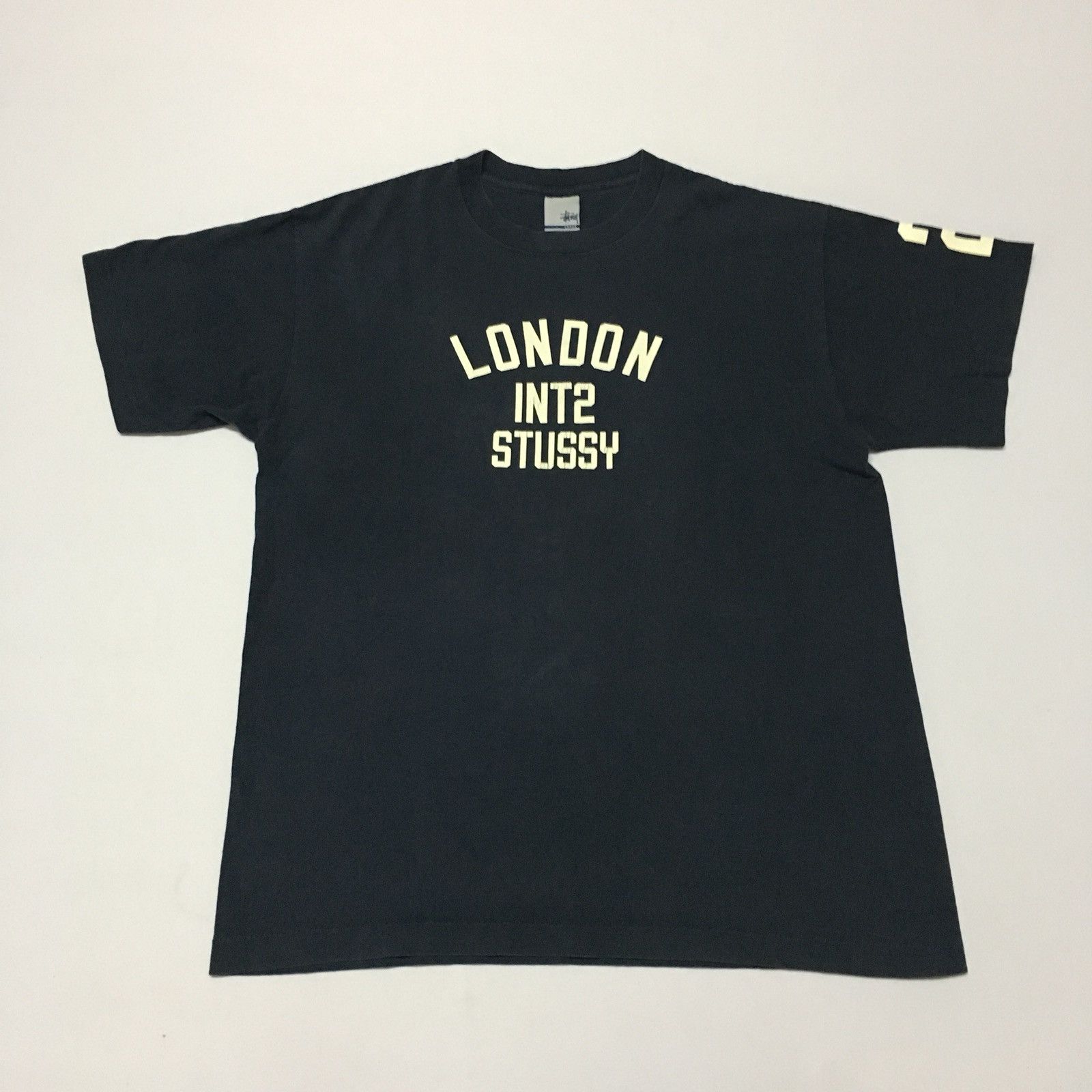 Vintage Stussy Tee London Usa All Single Stich Hoodie, Sweatshirt | FlexRushtees.com