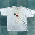 Gildan Vintage Hiking T Shirt Mens Xl Blue Gildan Camping Travel Usa Y2k 70s 80s 90s