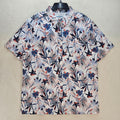 Columbia Pfg Men S Medium Coastal Tropical Leaf Pattern Nwot