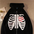 Vibe Bones Printed Hoodie T-Shirts, Sweatshirt | FlexRushtees.com