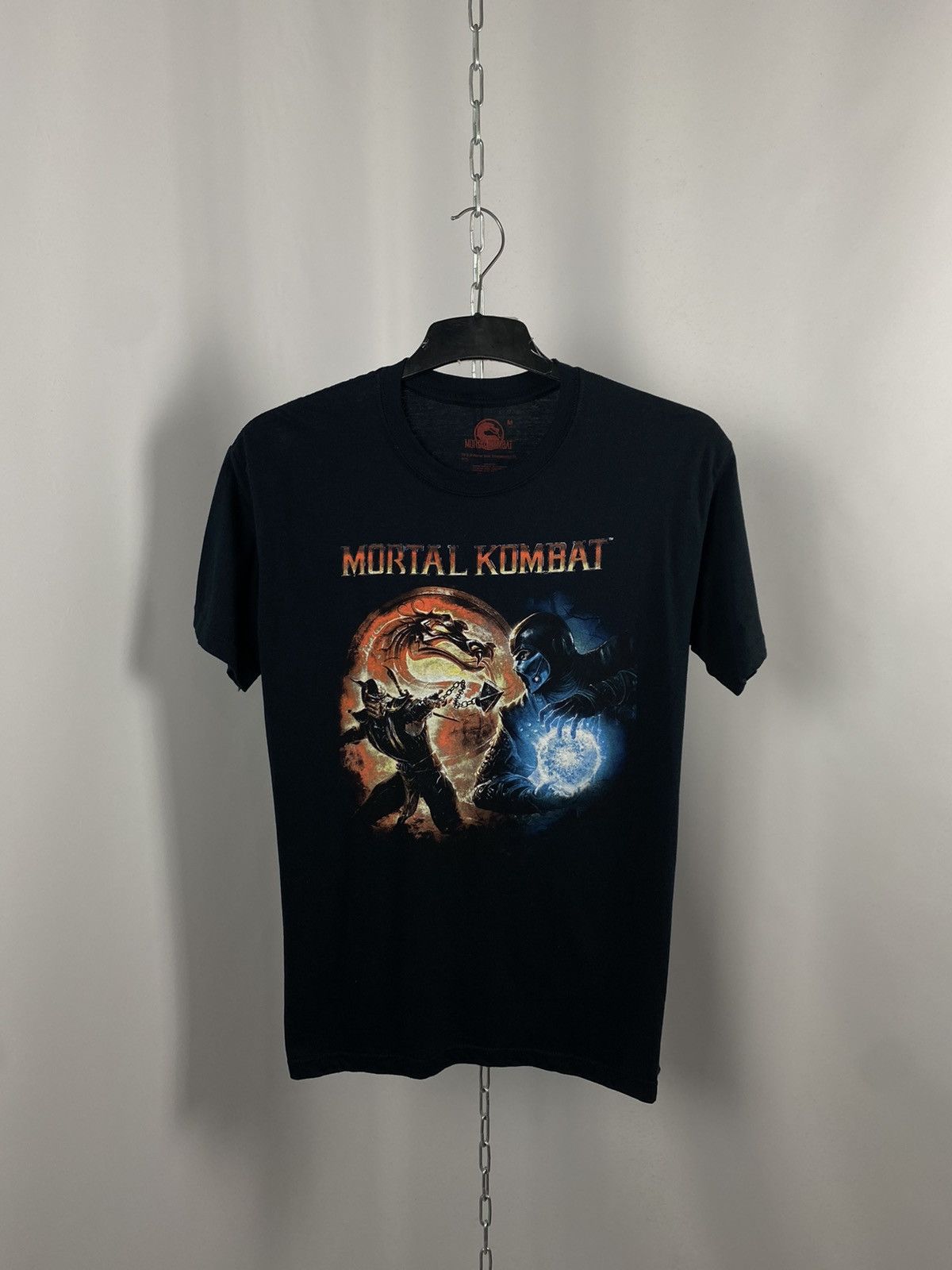 The Game Mortal Kombat Y2k T Shirts Game Movie Size M
