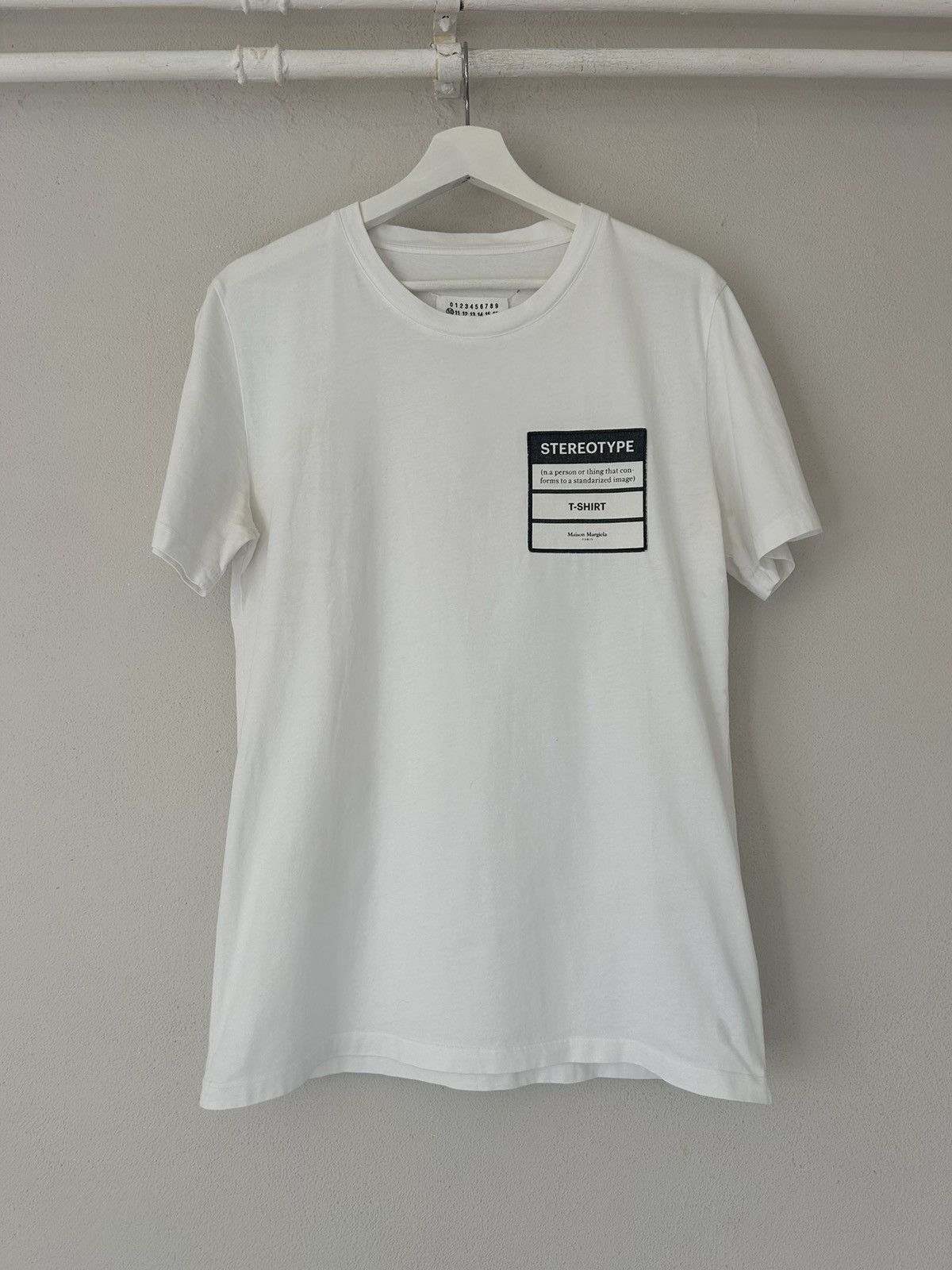 Maison Margiela White Stereotype T Shirt Hoodie, Sweatshirt | FlexRushtees.com