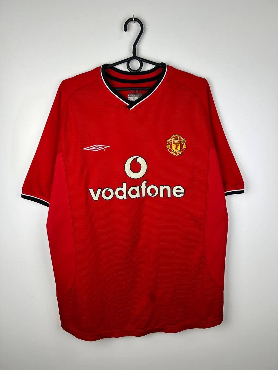 Manchester United Umbro 2000 2003 Jersey T Shirts Size L