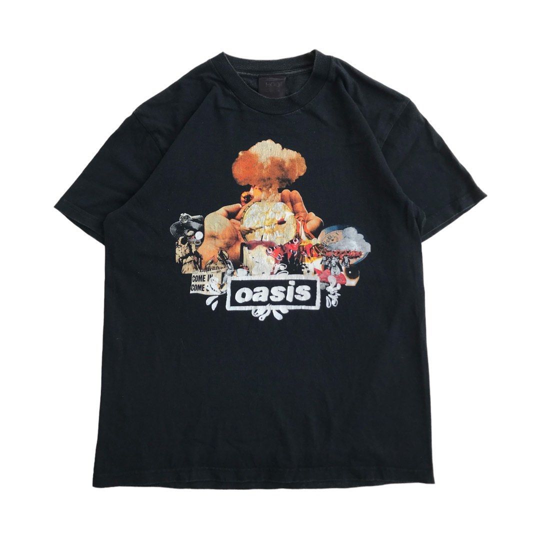 Band Tees Vintage Oasis Reunion Britpop Not Blur Radiohead Hoodie, Sweatshirt | FlexRushtees.com