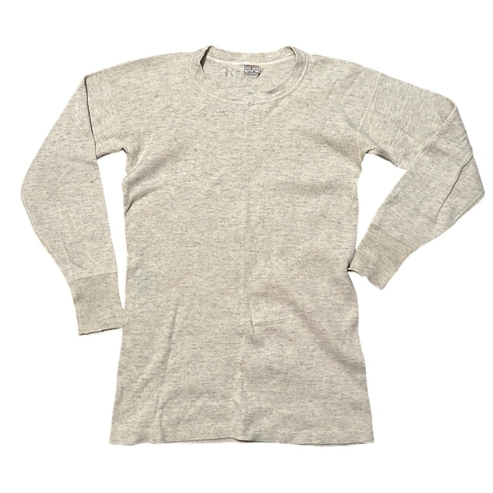 Vintage 40 S Penneys Spring Needle Thermal Shirt Size 42 Hoodie, Sweatshirt | FlexRushtees.com