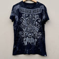 Vintage Silver Star Graphic 2000s Y2k Tee Vtg