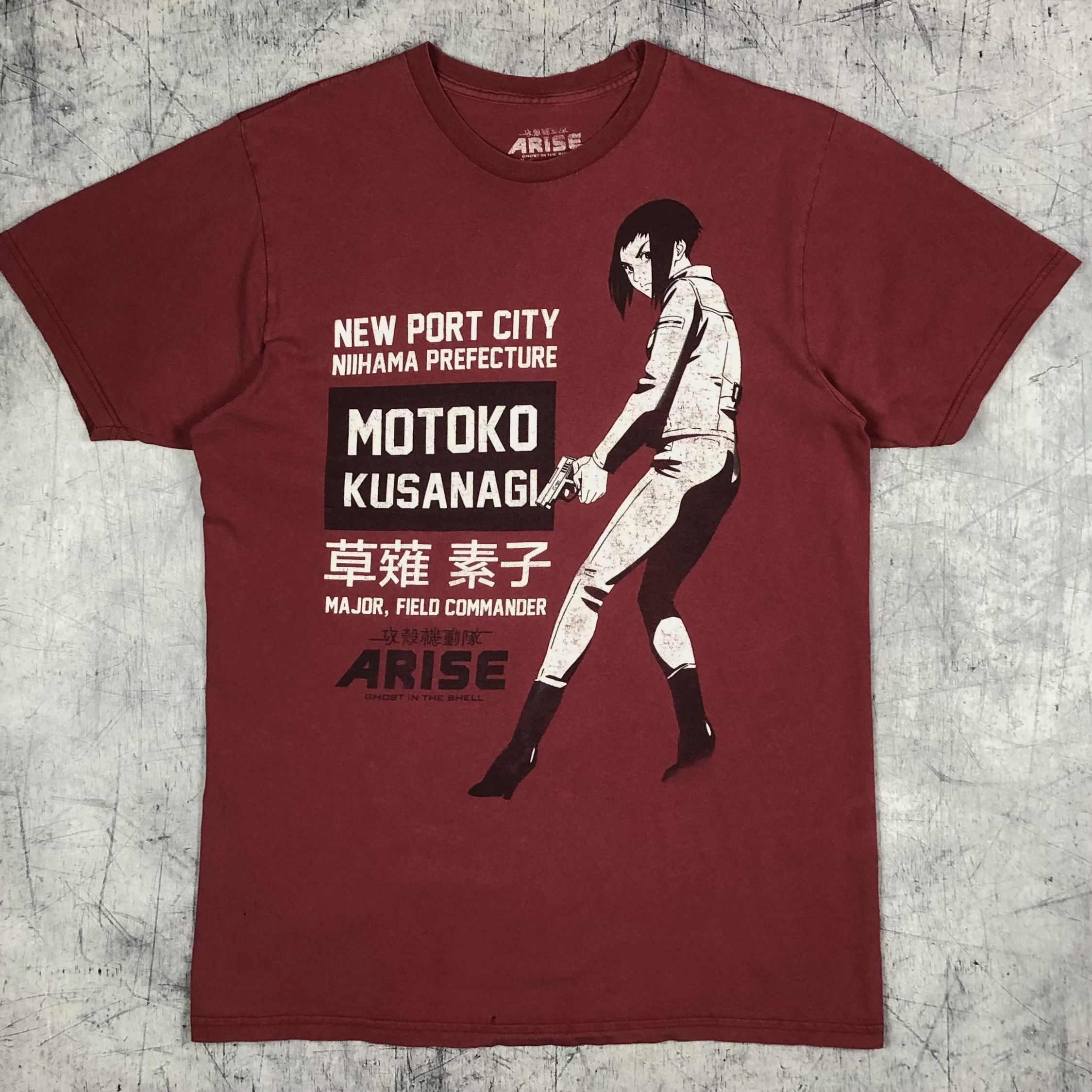 Anime Arise Ghost In The Shell Motoko Kusanagi Tee Y2k Hoodie, Sweatshirt | FlexRushtees.com