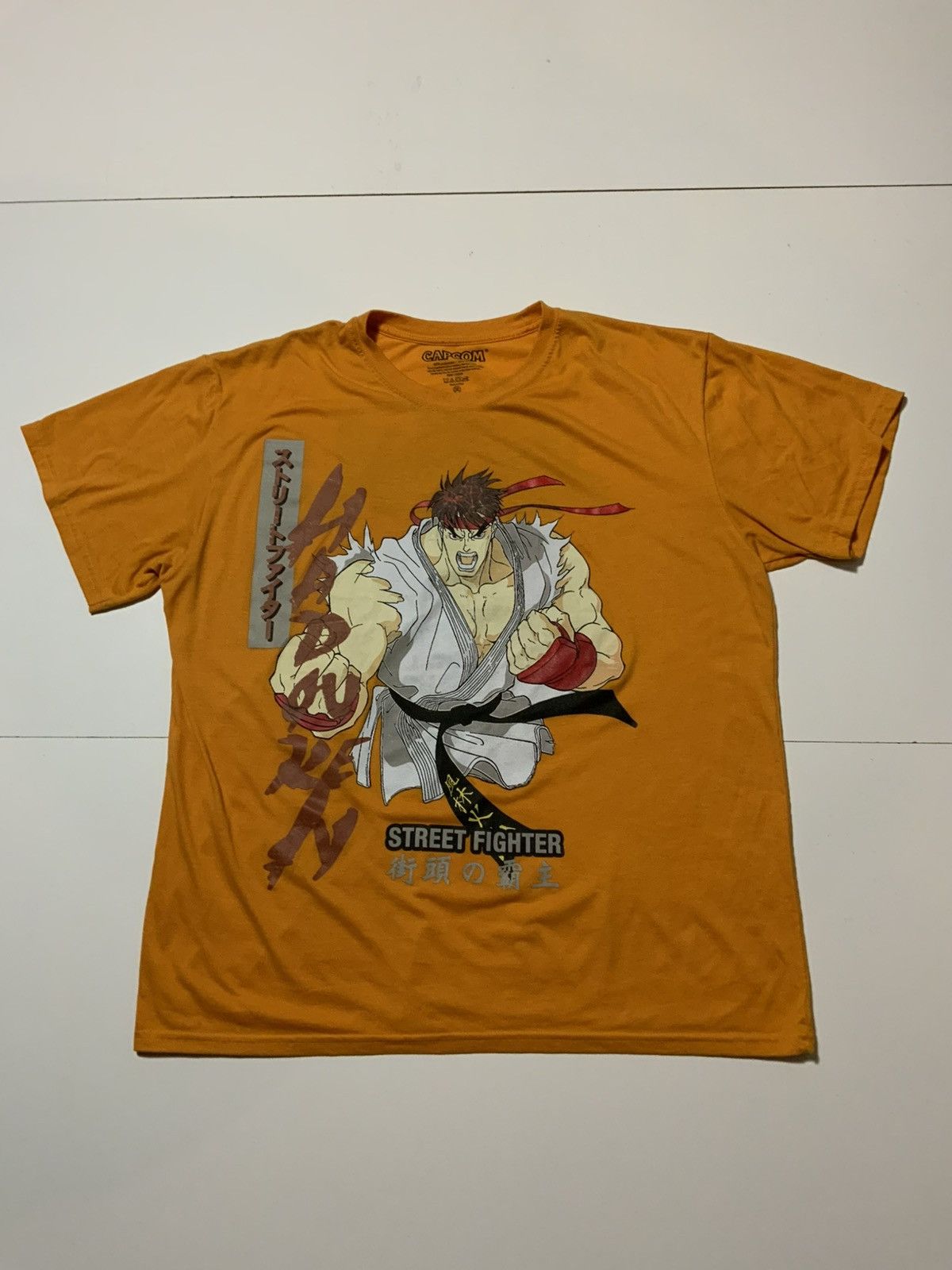 Other Capcom Street Fighter Ryu Japanese Fighting T Shirt