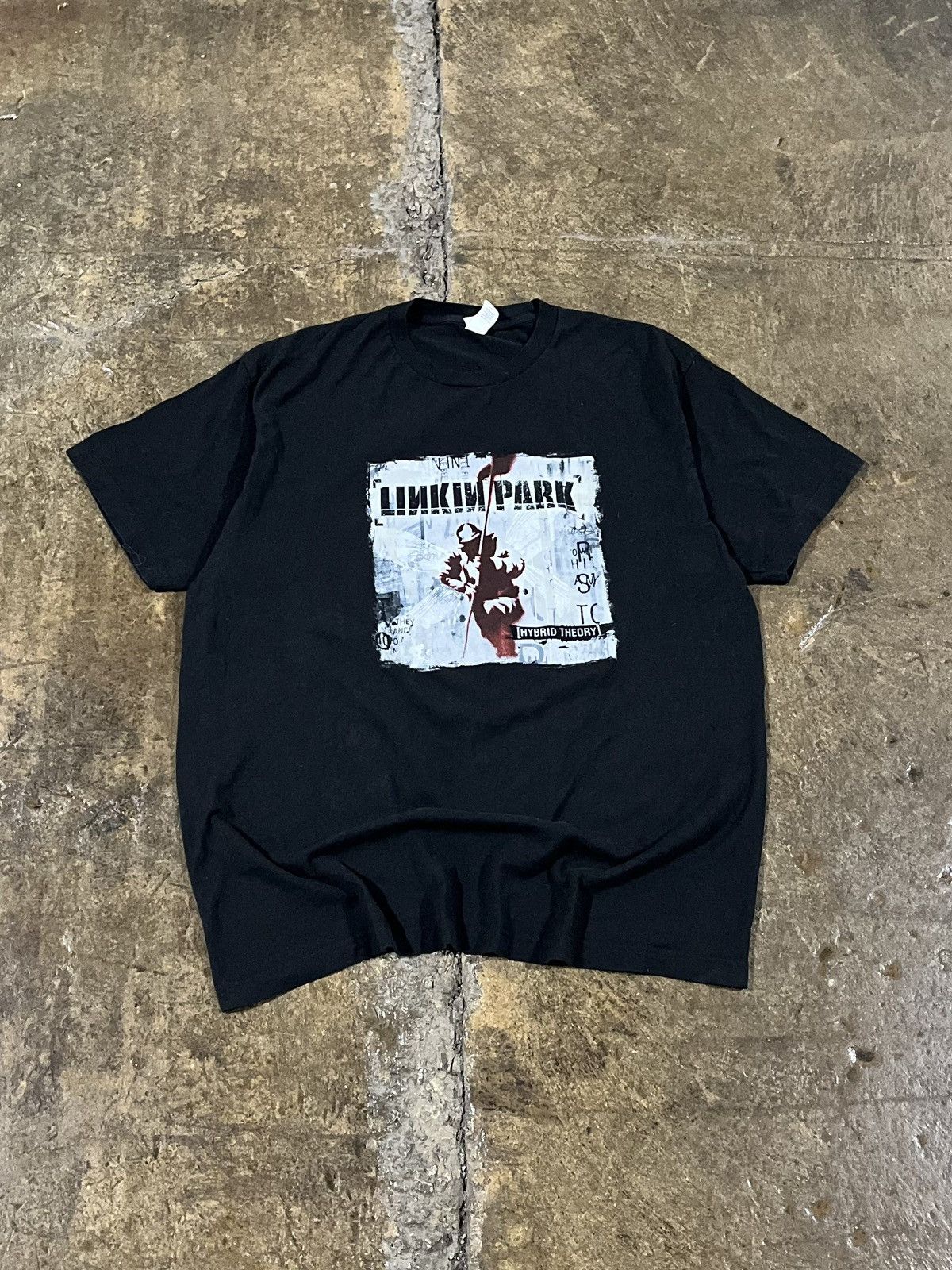 Crazy Vintage Linkin Park Y2k Hybrid Theory Rare Band Tee Hoodie, Sweatshirt | FlexRushtees.com