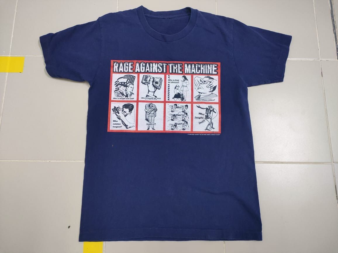 Vintage 90 S Rage Against The Machine Music Rock T Shirt Hoodie, Sweatshirt | FlexRushtees.com