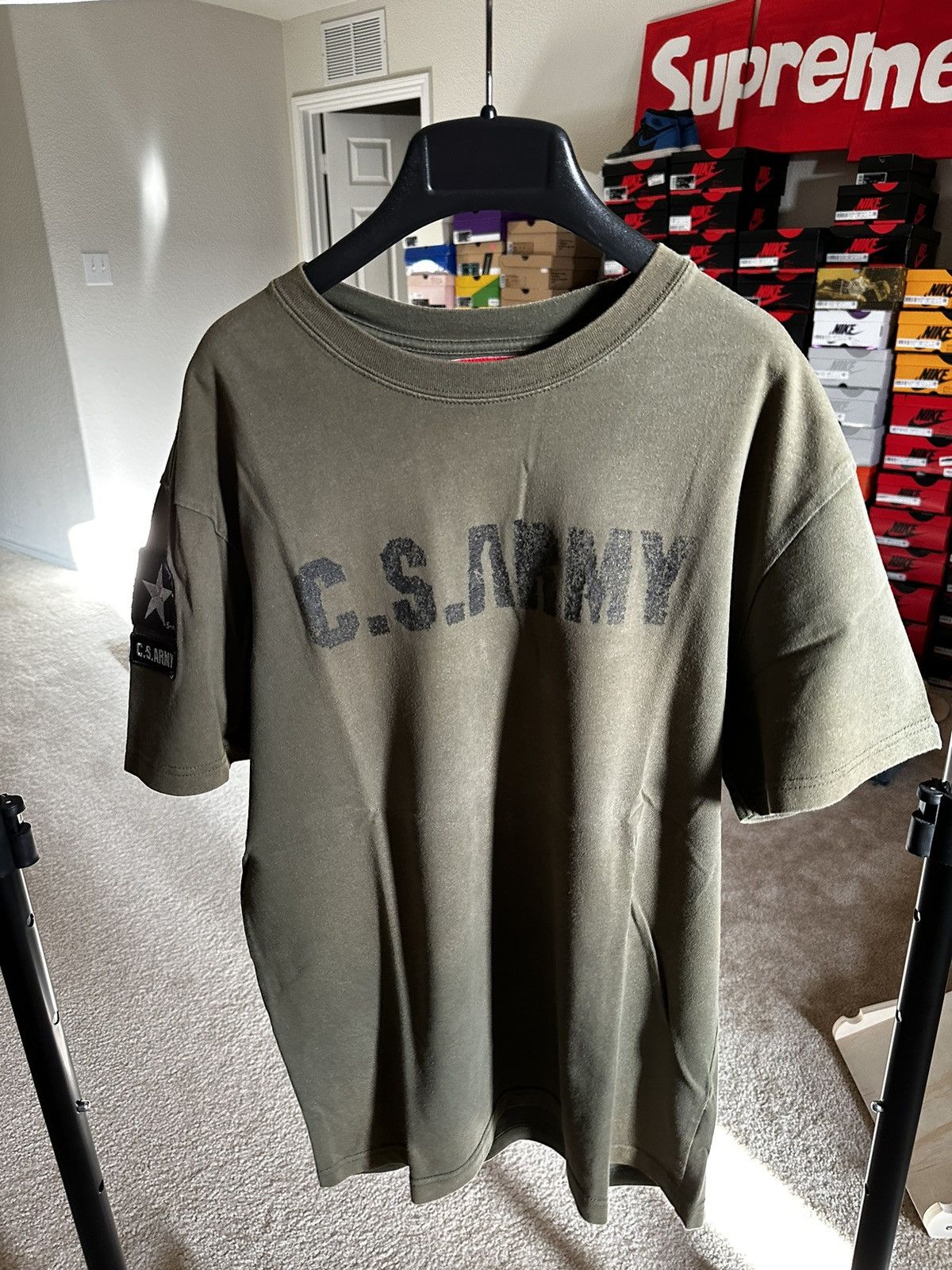 Clot C S Army T Shirt Size L Hoodie, Sweatshirt | FlexRushtees.com