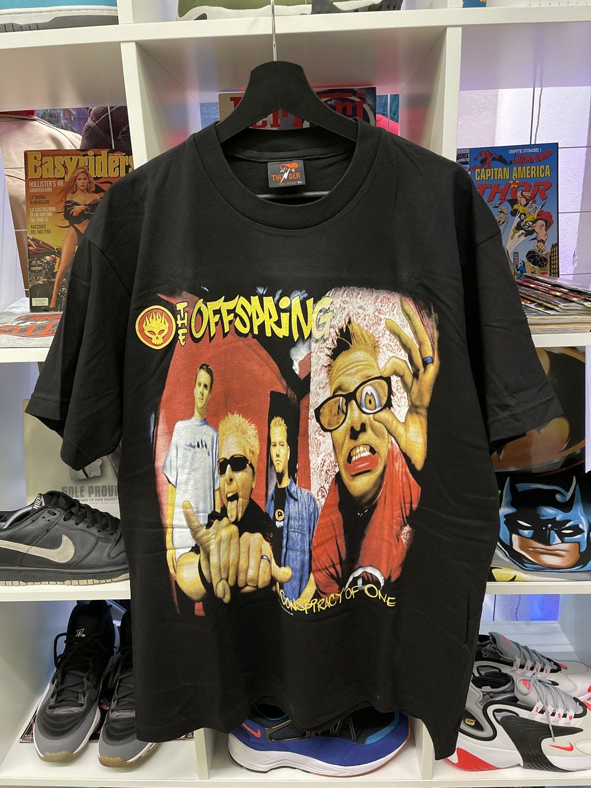 Rap Tees X Vintage Vintage 2000s The Offspring Rap Tee Hoodie, Sweatshirt | FlexRushtees.com