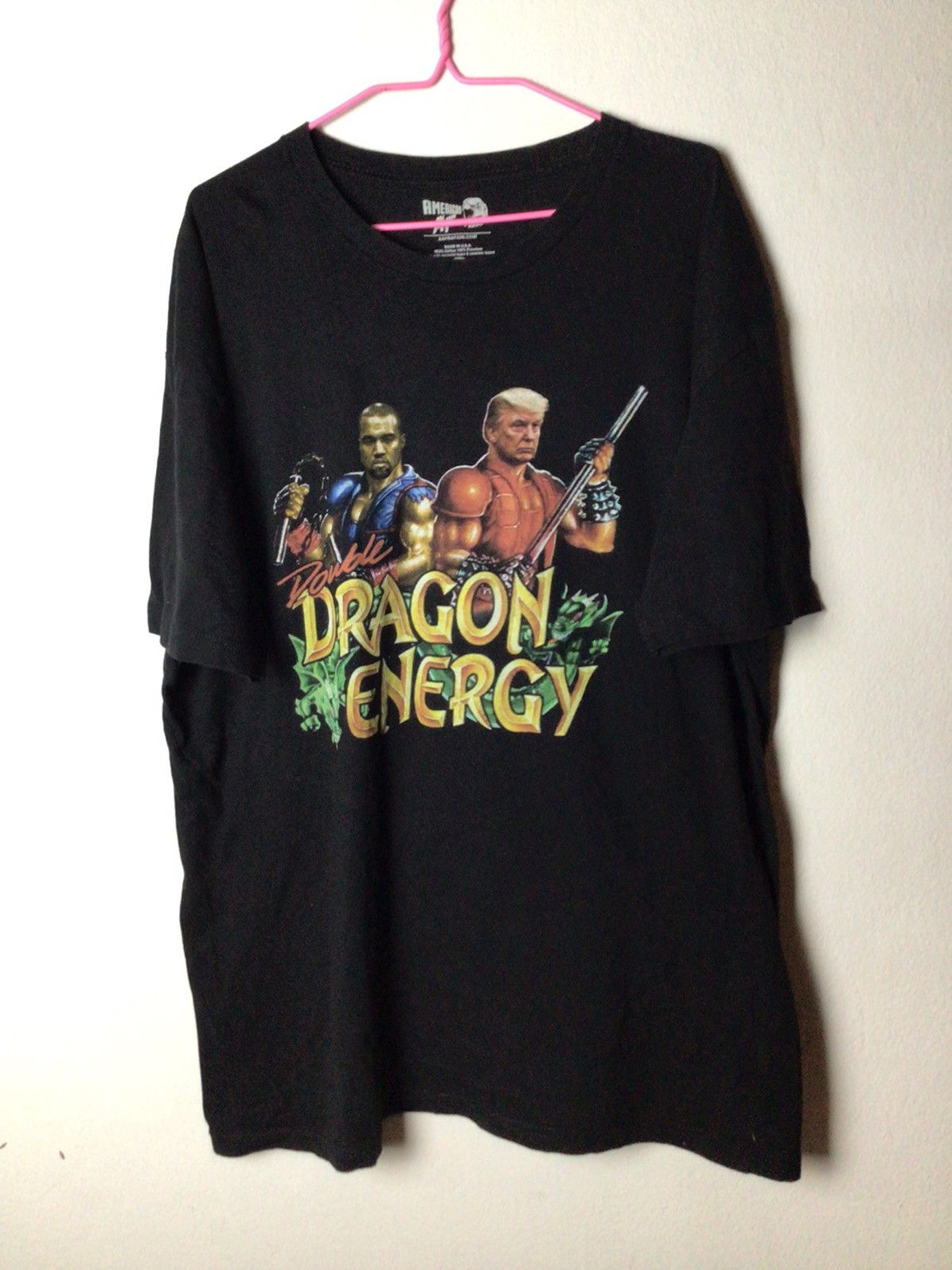 Rap Tees Kanye West Trump Parody Street Fighter
