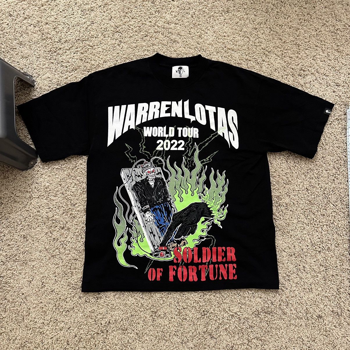 Lotas Warren Lotas 2022 World Tour Solider Of Fortitude Tee