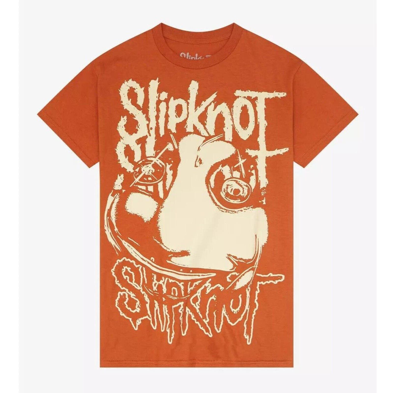 Hot Topic Slipknot Mens Official Merchandise Mask Tribal S Tee T Shirt