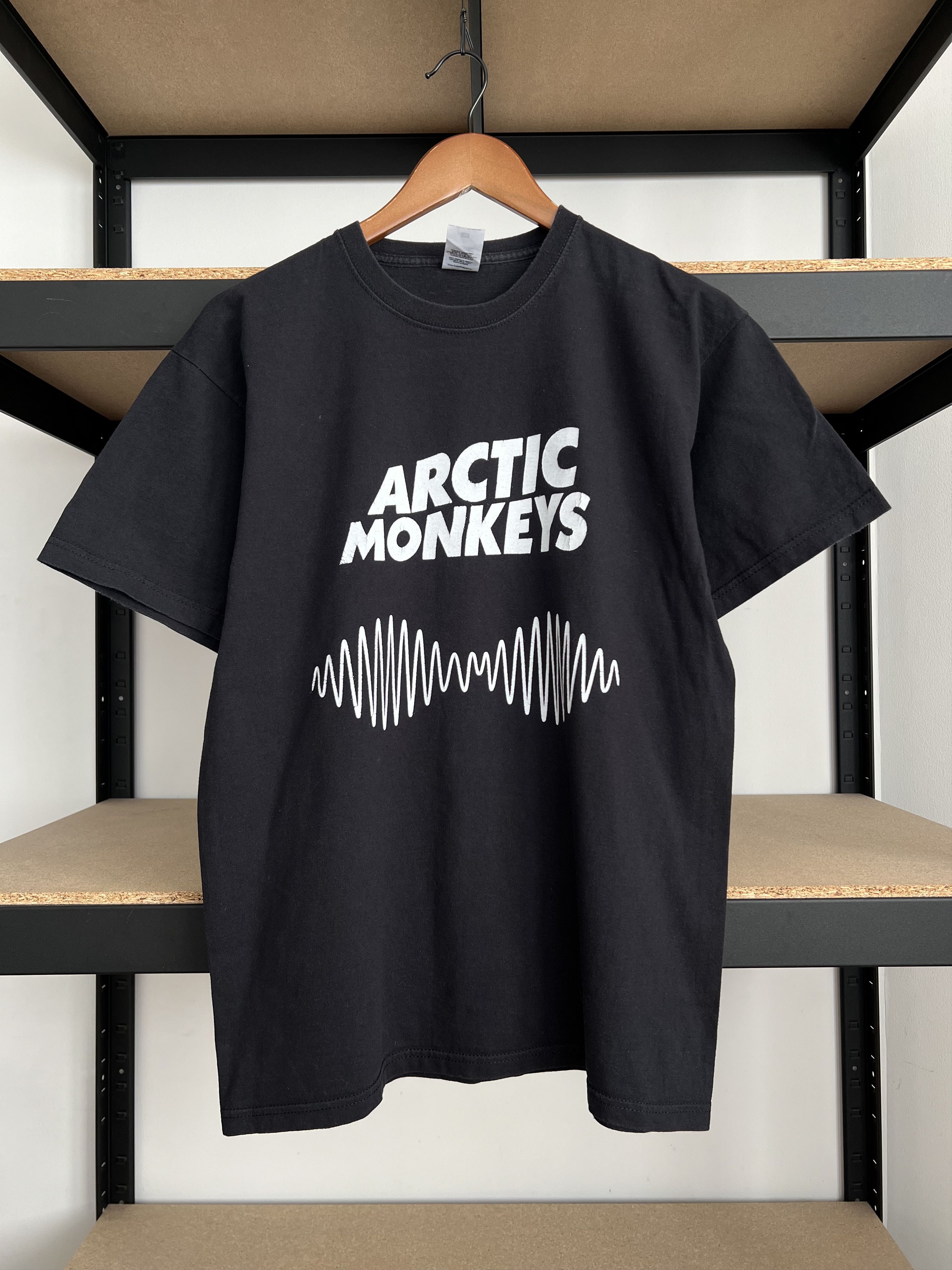 Band Tees Vintage 2000s Arctic Monkeys Black T Shirt Hoodie, Sweatshirt | FlexRushtees.com