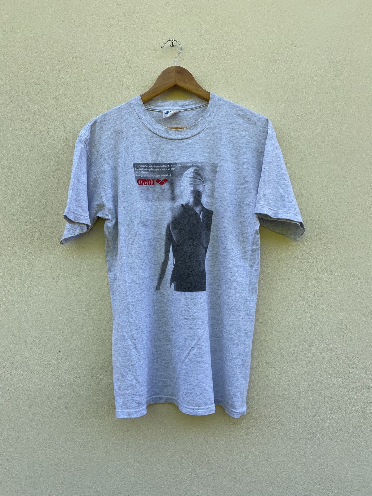 Weber Vintage Arena Photography Photo Tee Swimming Surfboard