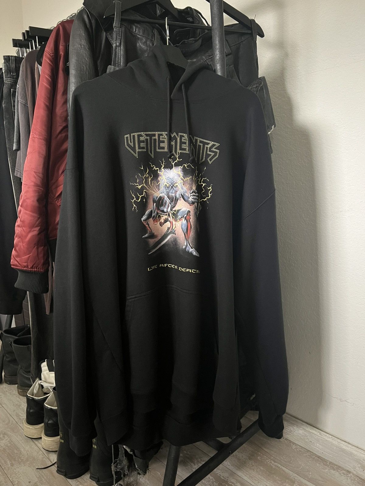 Vetements Life After Death Hoodie T-Shirts, Sweatshirt | FlexRushtees.com