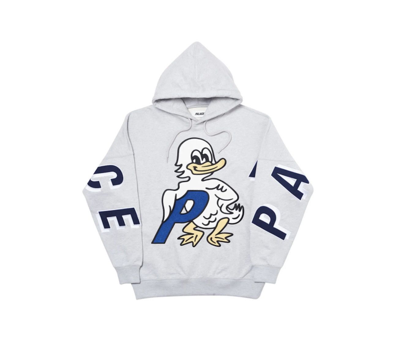 Palace Skateboards Duck Out Hood Quacked Grey Fw19 Medium