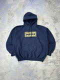 Oasis Vintage Merch Hoodie Mens Navy Rare Cotton T-Shirts, Sweatshirt | FlexRushtees.com