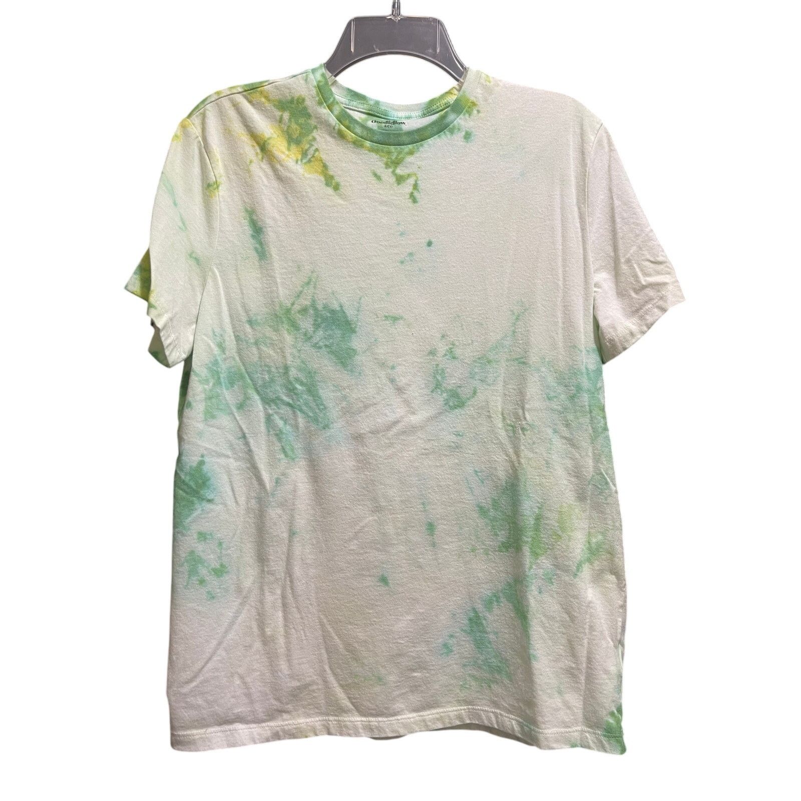 Other Goodfellow Green Tie Dye Short Sleeve T Shirt Men S Medium