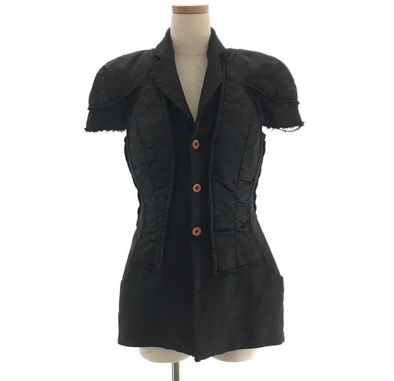Des Garcons Comme Des Garcons Main Line Cotton Filled Armor Half Sleev