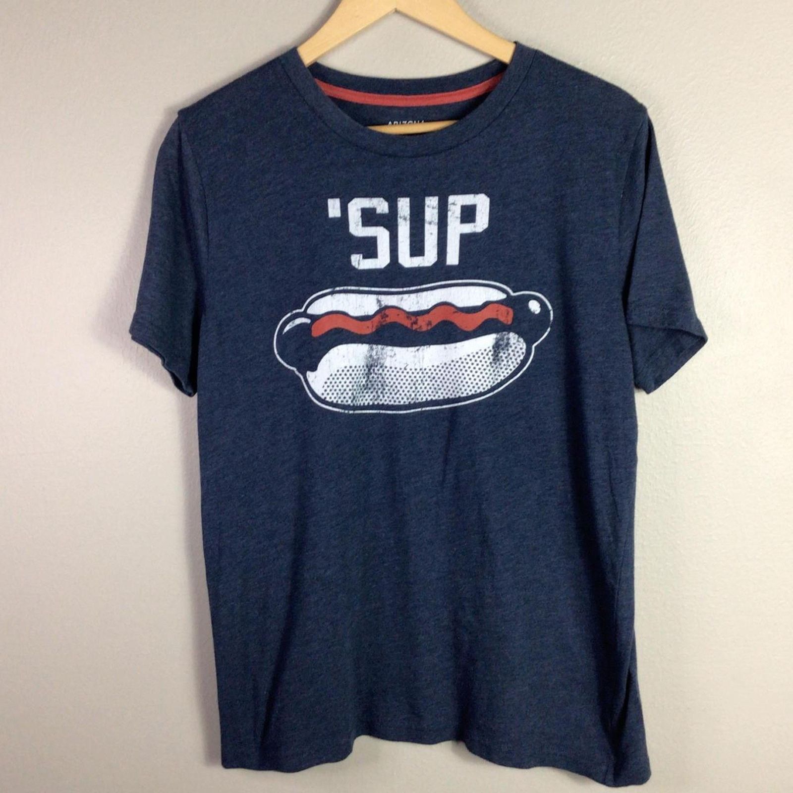 Arizona Jean Co Sup Dog Hotdog Food Foodie T Shirt Navy Blue Xl Hoodie, Sweatshirt | FlexRushtees.com
