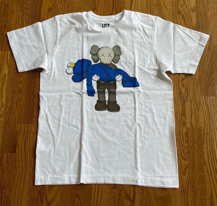 Uniqlo Xl Extra Large Ut White Gone Tee Shirt Blue Bff Plush First Hoodie, Sweatshirt | FlexRushtees.com
