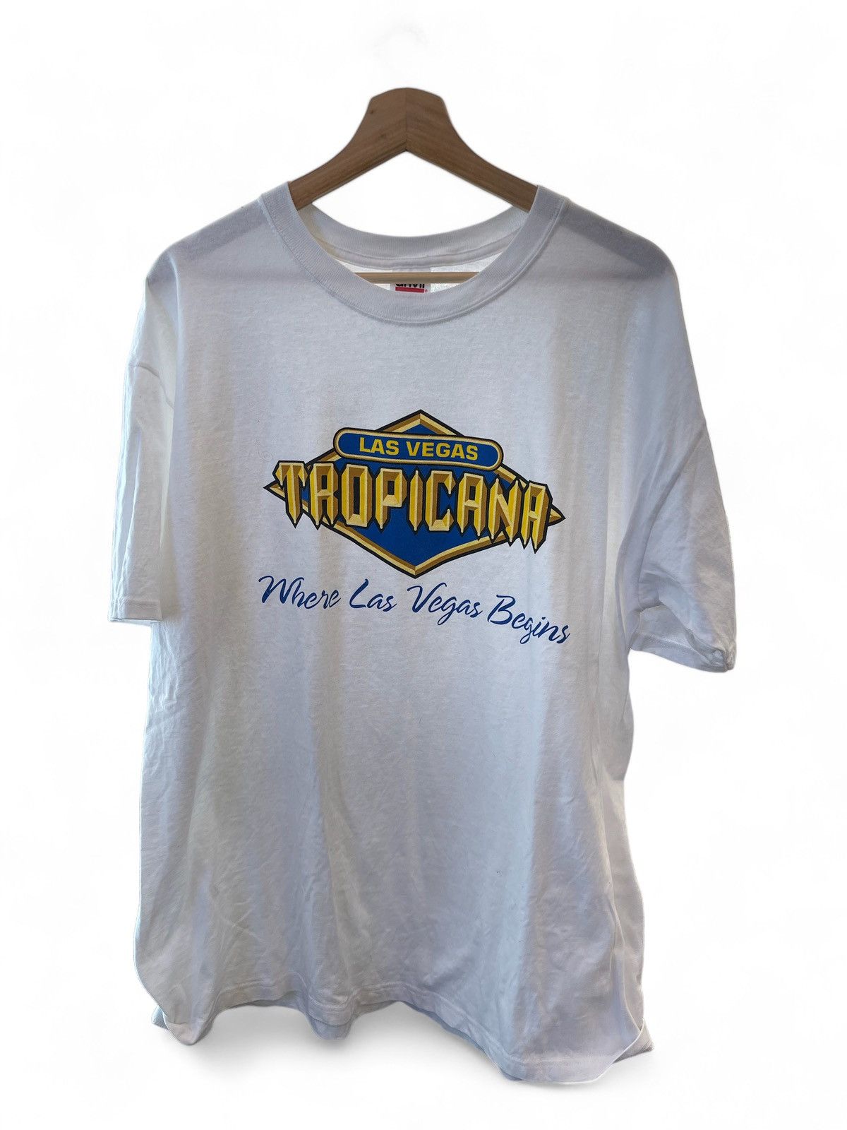 Vintage Y2k Tropicana Las Vegas Casino T Shirt
