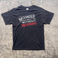 Vintage Y2k Humor Tee Joke Shirt Danger May Insult You Without Warng Hoodie, Sweatshirt | FlexRushtees.com