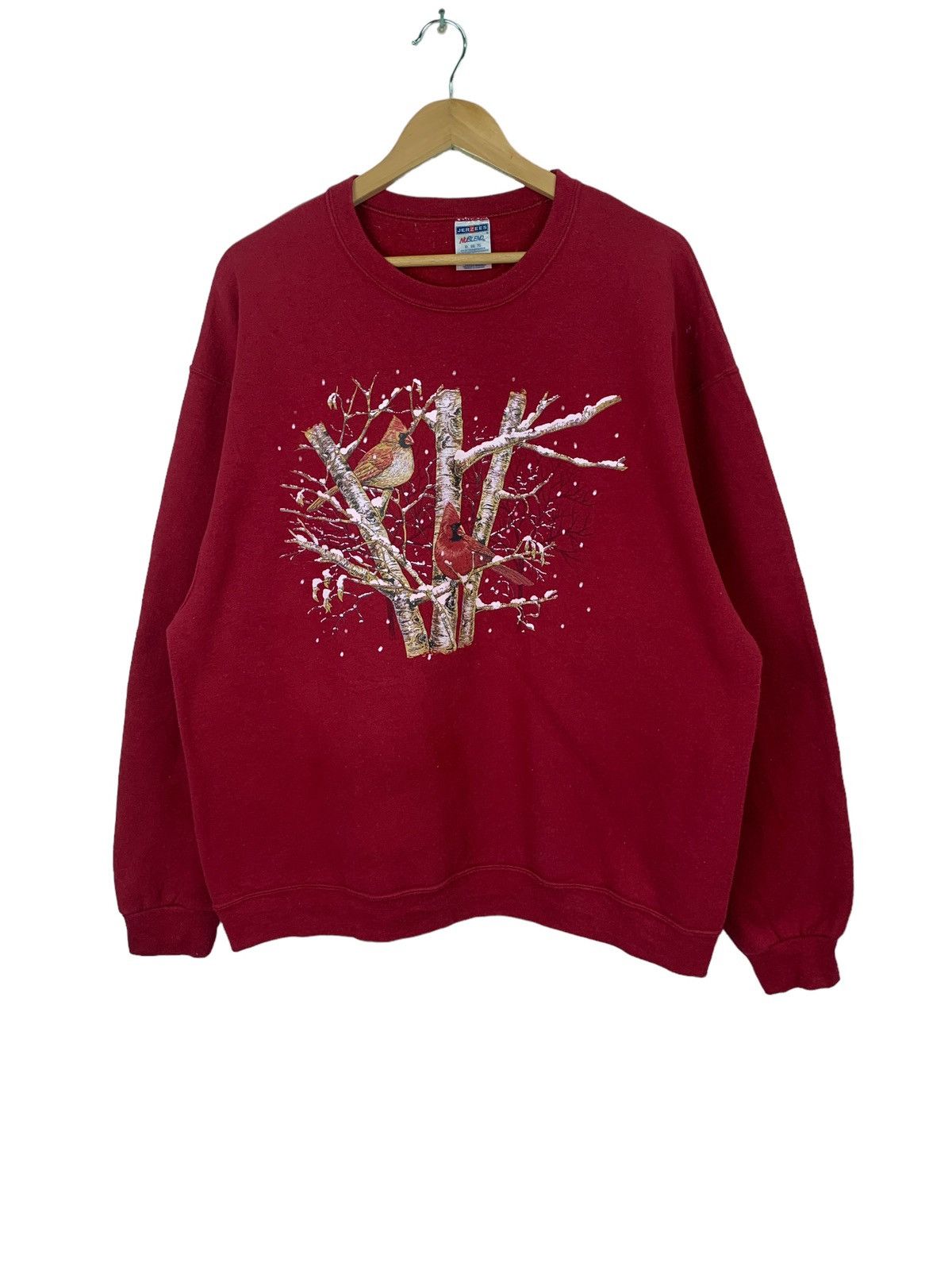 Vintage Jerzees Red Sweatshirt