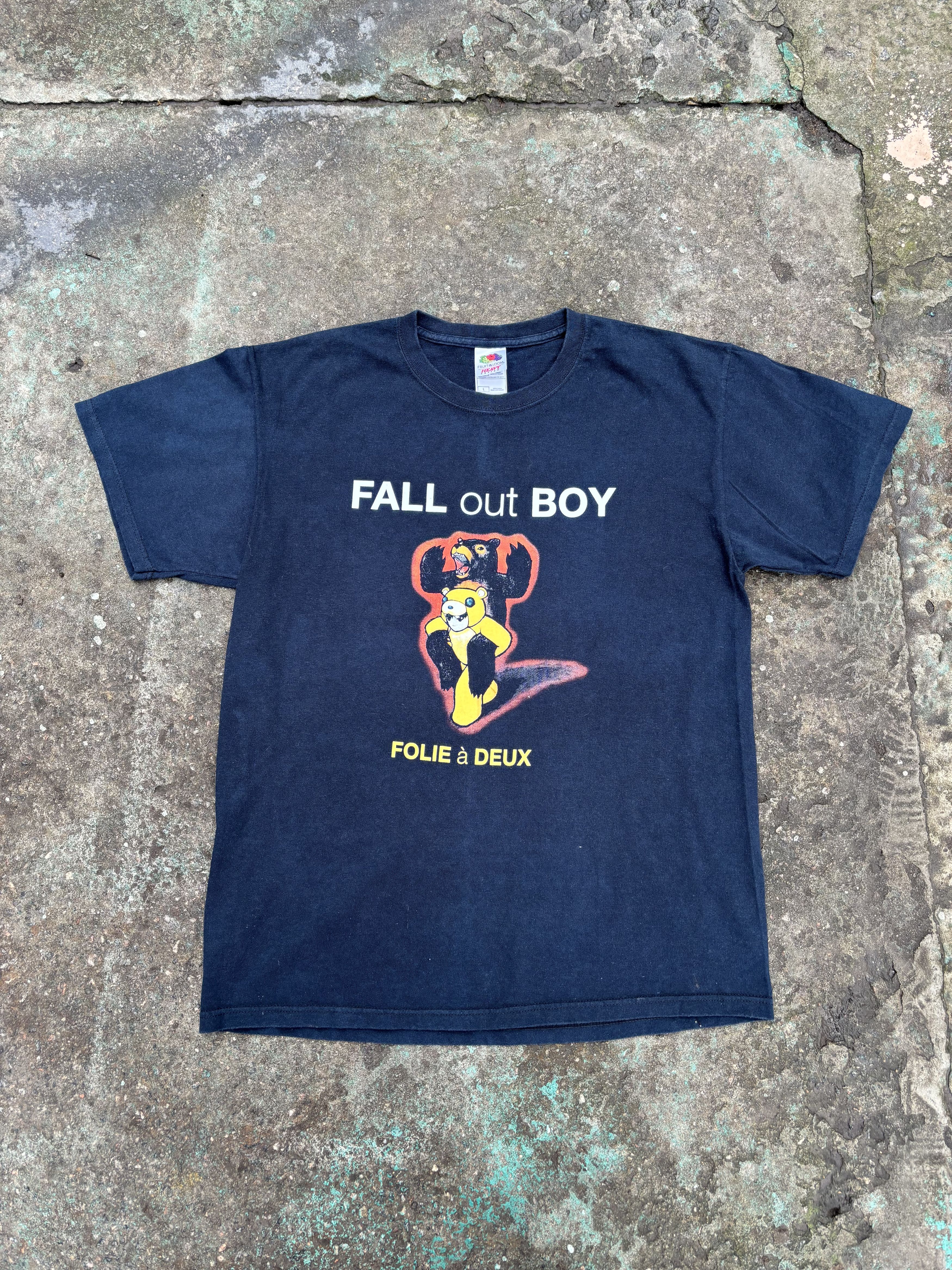 Band Tees Fall Out Boy 2008 Folie A Deux Tour Tee Hoodie, Sweatshirt | FlexRushtees.com