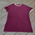 Vintage Goodfellow Co T Shirt Shirt Mens Medium Purple Crew Neck Short Sleeve Cotton Regular Fit Log