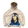 Anime Vagabond Musashi Miyamoto Custom Hand Painted Hoodie T-Shirts, Sweatshirt | FlexRushtees.com