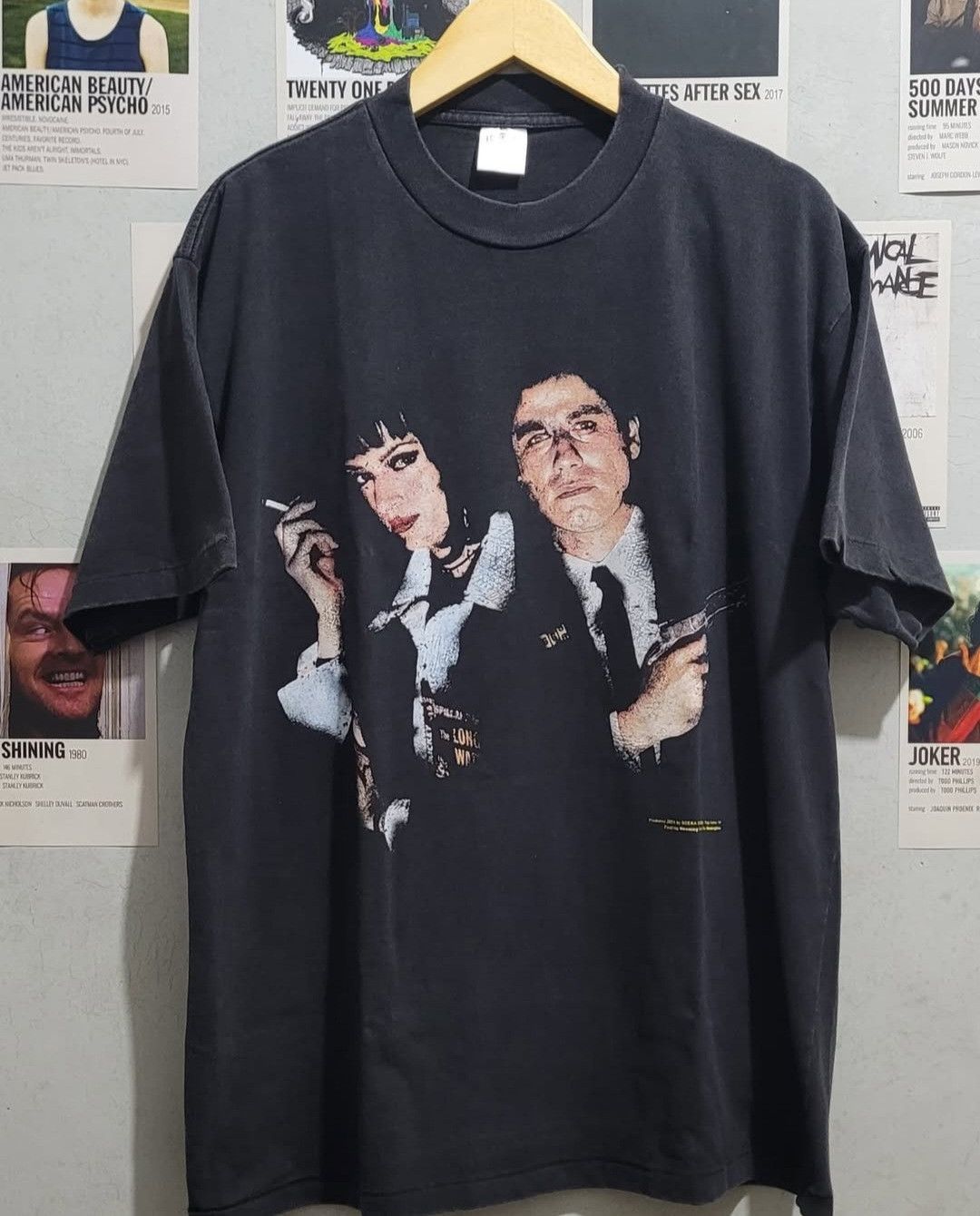 Handmade Fansmade Pulp Fiction Movie Tees