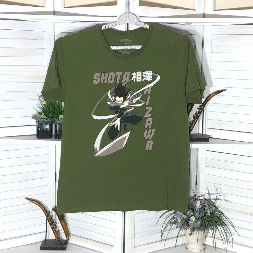 Other My Hero Academia Shota Aizawa Hunter T Shir Green Black Xl